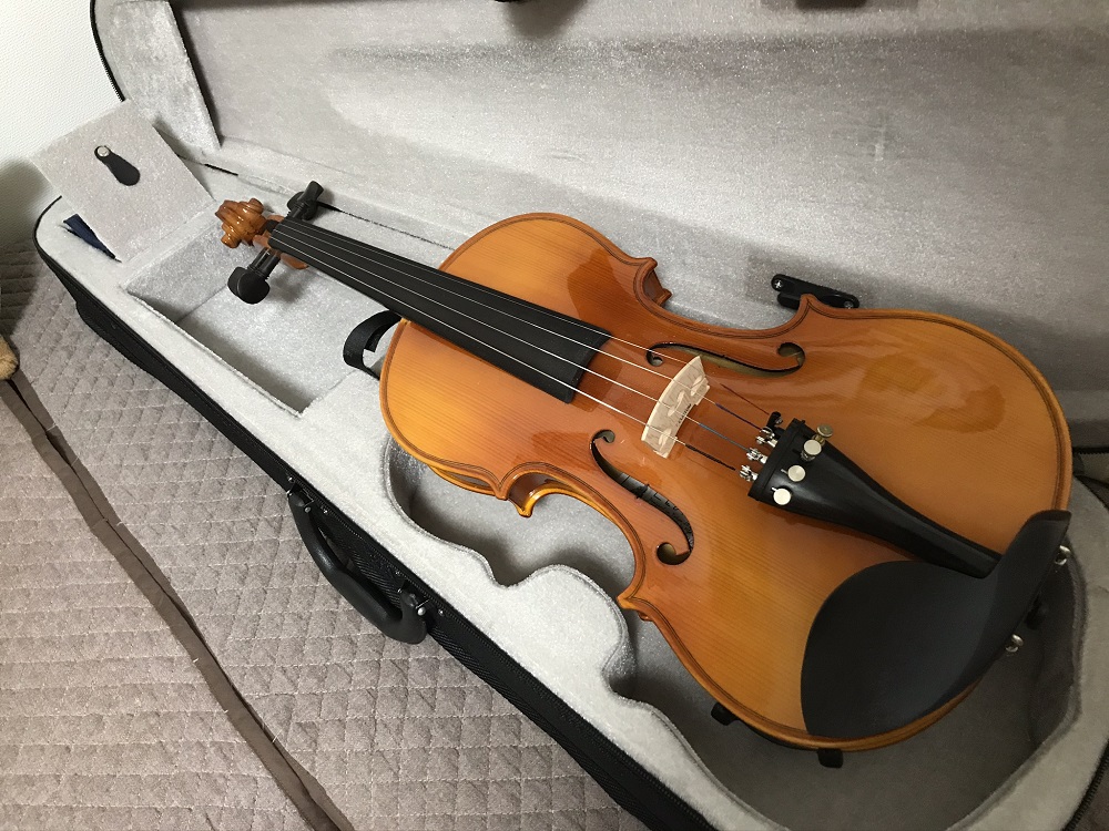 Amazonで12800円のヴァイオリンセットは使えるのか？実際に弾いて比べ 